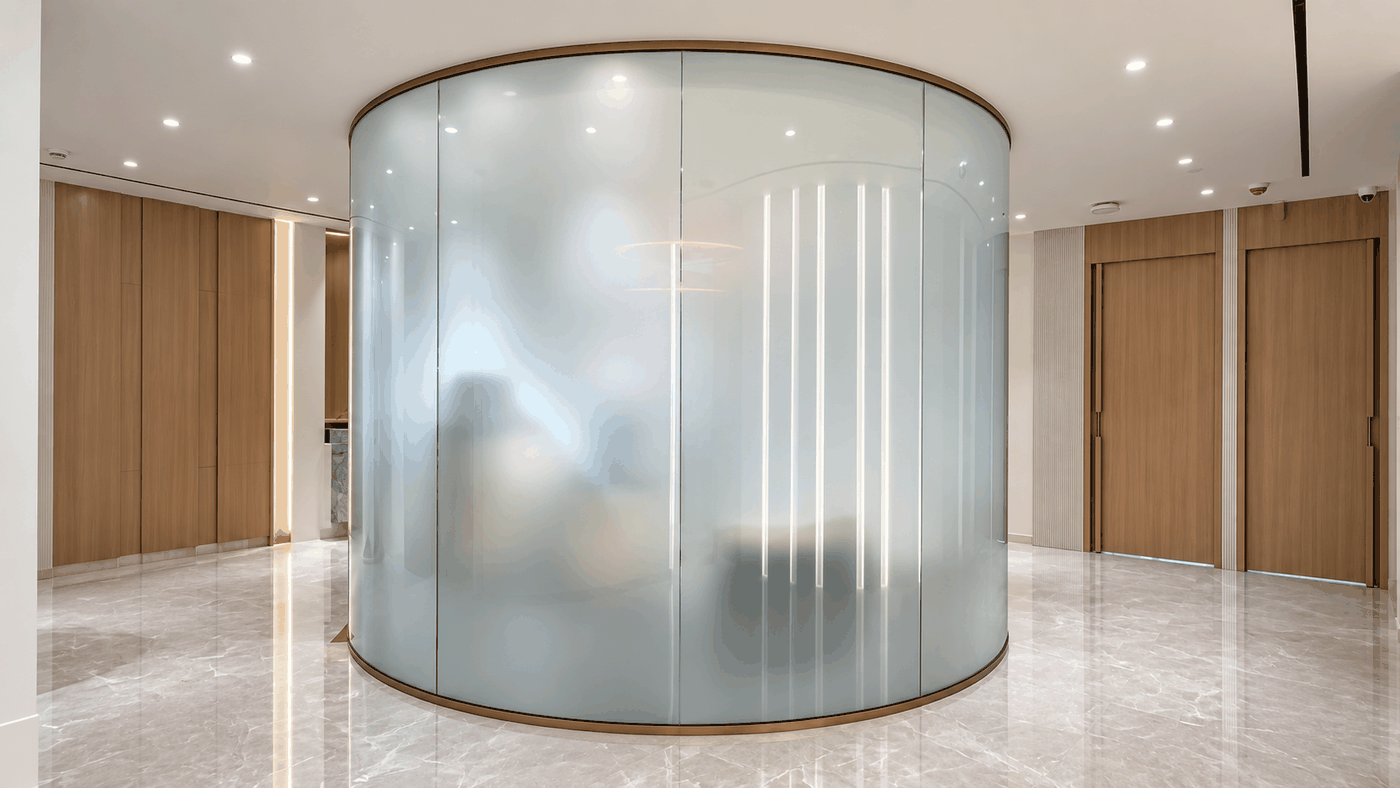 Curved Smart Glass